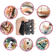 Mucit Home Piyano Gitar El Parmak Eğitmen Güçlendirici Parmak Kuvvet Eğitmeni Egzersiz Aleti