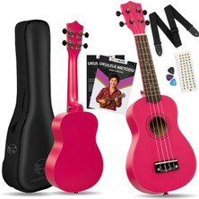 Fourtune Nova UKS-21DPK Soprano Pembe Ukulele Seti