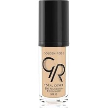 Uravas Store Total Cover 2ın1 Foundation&amp;concealer No:01 - Fondöten