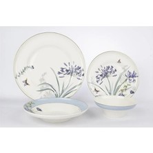 Mikasa Moor Lavender Flutter 24 Parça Yemek Takımı