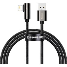İlanib Ticaret Baseus Legend Elbow USB To iPhone Lightning 2.4A Hızlı Data Şarj Kablosu 1M-(5775)