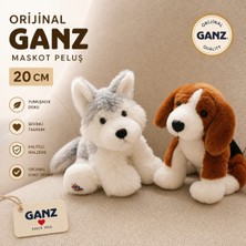 Ganzorijinal Kaliteli 2'li Köpek Peluş Set 20CM