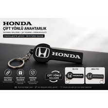 YSN Sounds Honda Anahtarlık , Honda Logolu Çift Yönlü Araç Anahtarlık - Hediyelik Honda Araba Anahtarlığı