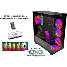 Aztech AZT101 B Gaming Mid-Tower Pc Kasası