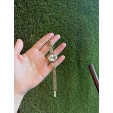 Rubsey Retro Minimal Metal Kordon Vintage Kadın Kol Saati