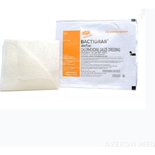 Smith & Nephew Antiseptik Yara Örtüsü 10X10 cm — Bactigras Steril Sargı Yara Bakım Pansuman Örtüsü