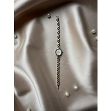 Rubsey Retro Minimal Metal Kordon Vintage Kadın Kol Saati