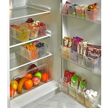 Kaia Life 6 Lı Buzdolabı Içi Mini Düzenleyici Kutu Organizer - Buzdolabı Kapak Düzenleyici