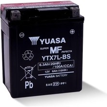 Yuasa YTX7L-BS 12V6.3AH 100A