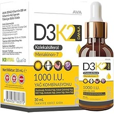 Uravas Store D3K2 7x Oil Liquid Supplement Drops (600 Drops) 30 ml
