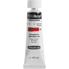 Schmincke : Primacryl Akrilik Boya : 60 ml : Vermillion Red
