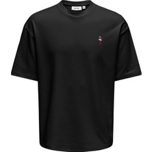 Only & Sons Onscaspıan Aırflex Ss Reg Emb Tee Black