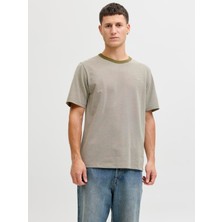 Jack & Jones Jprblualves Ss Tee Ln Olive