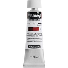 Schmincke : Primacryl Akrilik Boya : 60 ml : Quinacridone Red Orange