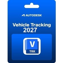 Autodesk Vehicle Tracking 2027 (Windows) - 1 Pc 3 Yıl Full Sürüm Serial Kod