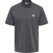 Only & Sons Onsdawson Reg Ss Polo Shırt Vd Grey