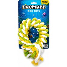 Dogmozz Premium Örgülü Simit Diş Kaşıma Ipi