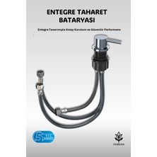 Fiorenn Asma Klozet Entegre Taharet Musluğu Içeriden Montaj Sıcak/soğuk Kullanımı
