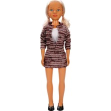Alvera Collection 6588 Sun-Sabc-Dzm-Mnk-Bebek Clara Classic Walking Doll 80CM