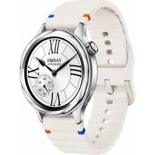 MMP Shop Xiaomi Watch S4 / S3 / S2 / S2 Pro / S1 Active / S1 Uyumlu Dalgalı Tokalı Silikon Spor Kordon