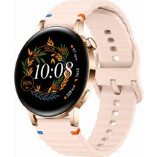 MMP Shop Huawei Watch Gt3 42MM / Gt2 42MM Uyumlu Dalgalı Tokalı Silikon Spor Kordon