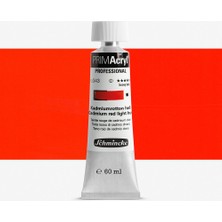 Schmincke : Primacryl Akrilik Boya : 60 ml : Cadmium Red Light Hue
