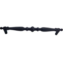 Renas Store Antika Tarz Dekoratif Pirinç Yeni Sütun Mobilya Kulbu - 128MM, Oksit