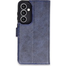Renas Store Galaxy S23 Fe Kılıf S Kapaklı Kılıf - Lacivert