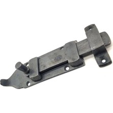 Renas Store Antika Tarz Dekoratif Pirinç Yassı Kapı Sürgüsü - 35X145 Mm, Oksit