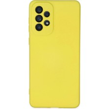 Renas Store Galaxy A23 4g Kılıf Nano Içi Kadife - Sarı