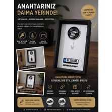 Umut Hediyecilik Kişiye Özel 3D Baskı Anahtarlık Panosu | Isim & Plaka Yazılı Duvar Anahtarlığı | Araç & Motor Anahtar Askılığı
