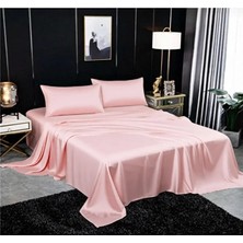 Metinev Metin ev® Premium 120 Tel Pamuk Saten Lastiksiz Çarşaf Seti – 2 Yastık Kılıfı