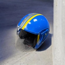 Yarım Model Kask - Açık Kask,motosiklet Kaskı L Beden Kafa Ölçümü 59/60
