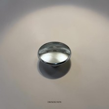 DKSDİZAYN 5 Adet Mantar Düğme Kulp Krom 35 mm – Metal Modern Dolap ve Çekmece Topuz Kulpu
