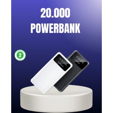 Zenvia Akıllı LCD Ekranlı 20.000MAH Powerbank Pd + USB + Type-C
