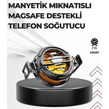 Zenvia Telefon Soğutucu | LED Işık Efektli | Power Aparatlı | Sessiz ve Taşınabilir Model