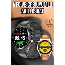 Zenvia Akıllı Saat Titreşimli Pusula Nabız ve Tansiyon Ölçer Nfc Uyumlu