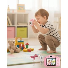 Zenvia Taşınabilir Hd Dijital Kamera Video Kayıt Fotoğraf Çekim USB Bağlantılı Şarjlı