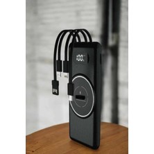 Zenvia Hızlı Şarj Dijital Göstergeli Powerbankli Çoklu Şarj Özelliği