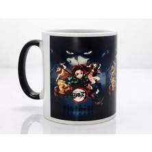 Zenvia Porselen Renk Değiştiren Demon Slayer Kupa Bardak - Model 2