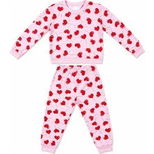 Kalpli 3-4 Yaş Kız Çocuk Pijama Takımı
