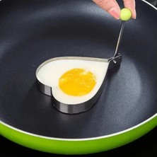 Zenvia Metal Kalp Omlet Krep Kalıbı