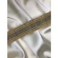 Ezel-In Tekstil Aksesuarları, Dekoratif Hasır Ara Saçak Şerit, 50 Metre, KOD-P341