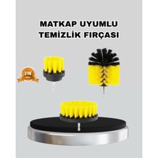 Zenvia 3 Parça Matkap Fırça Temizlik Seti – Her Yüzey Için Güçlü ve Pratik Çözüm