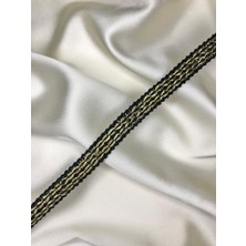 Ezel-In Tekstil Aksesuarları, Dekoratif Simli Şerit, 100 Metre, KOD-P333A