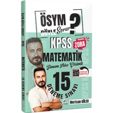 Anla Kazan Yayınları Dizgi Kitap Ösym Böyle Sorar 2026 Kpss Matematik Tamamı Video Çözümlü 15 Deneme