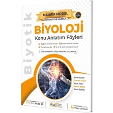 Biyotik Yayınları Üniversiteye Hazırlık Biyoloji Maarif Model Konu Anlatım Föyleri