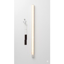 Hareket Sensörlü Şarjlı LED Dolap-Çekmece-Aydınlatma Işığı - Sıcak Sarı Işık-50 cm