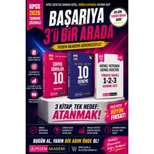 Anla Kazan Yayınları Pegem 2026 Kpss Çıkmış Sorular 10 Yıl & Kpss Türkiye Geneli 1-2-3 (3'lü Deneme Seti) & Kpss Gk Gy 10 Deneme Seti
