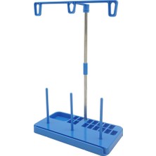 Gökay Store Ev Tipi Dikiş Makinesi Metal Borulu Mavi Plastik Çardak Seti / CS-102